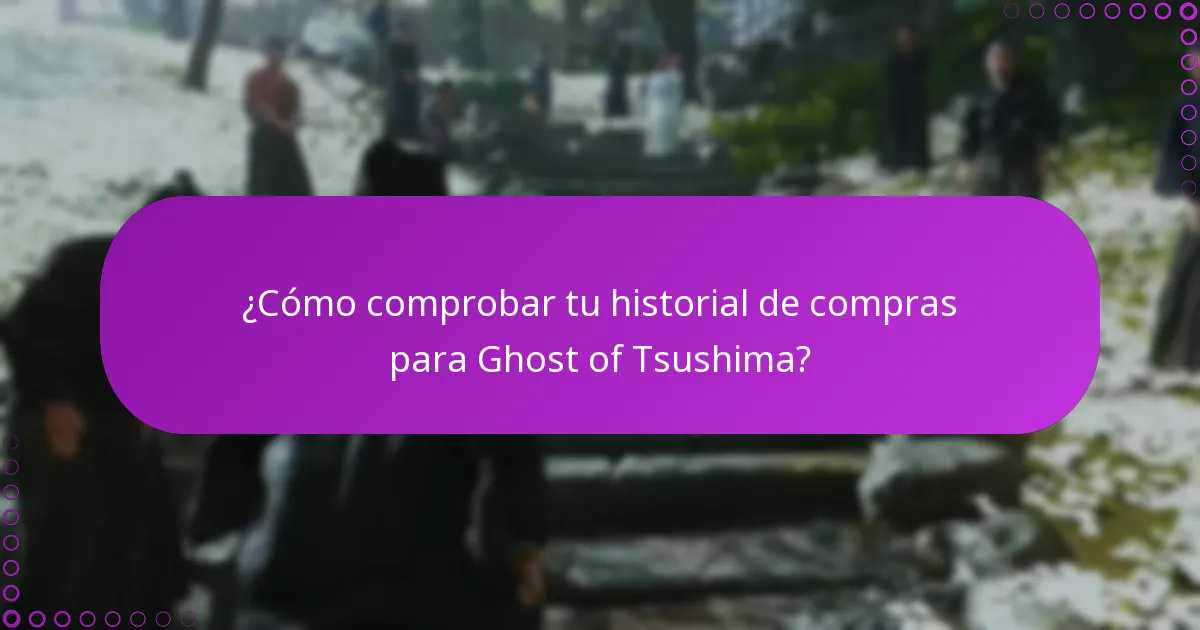 ¿Cómo verificar tu edición de Ghost of Tsushima a través de la configuración de la cuenta?