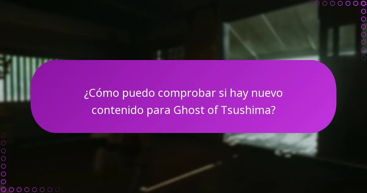 ¿Cuáles son las ventas o descuentos actuales para el contenido de Ghost of Tsushima?